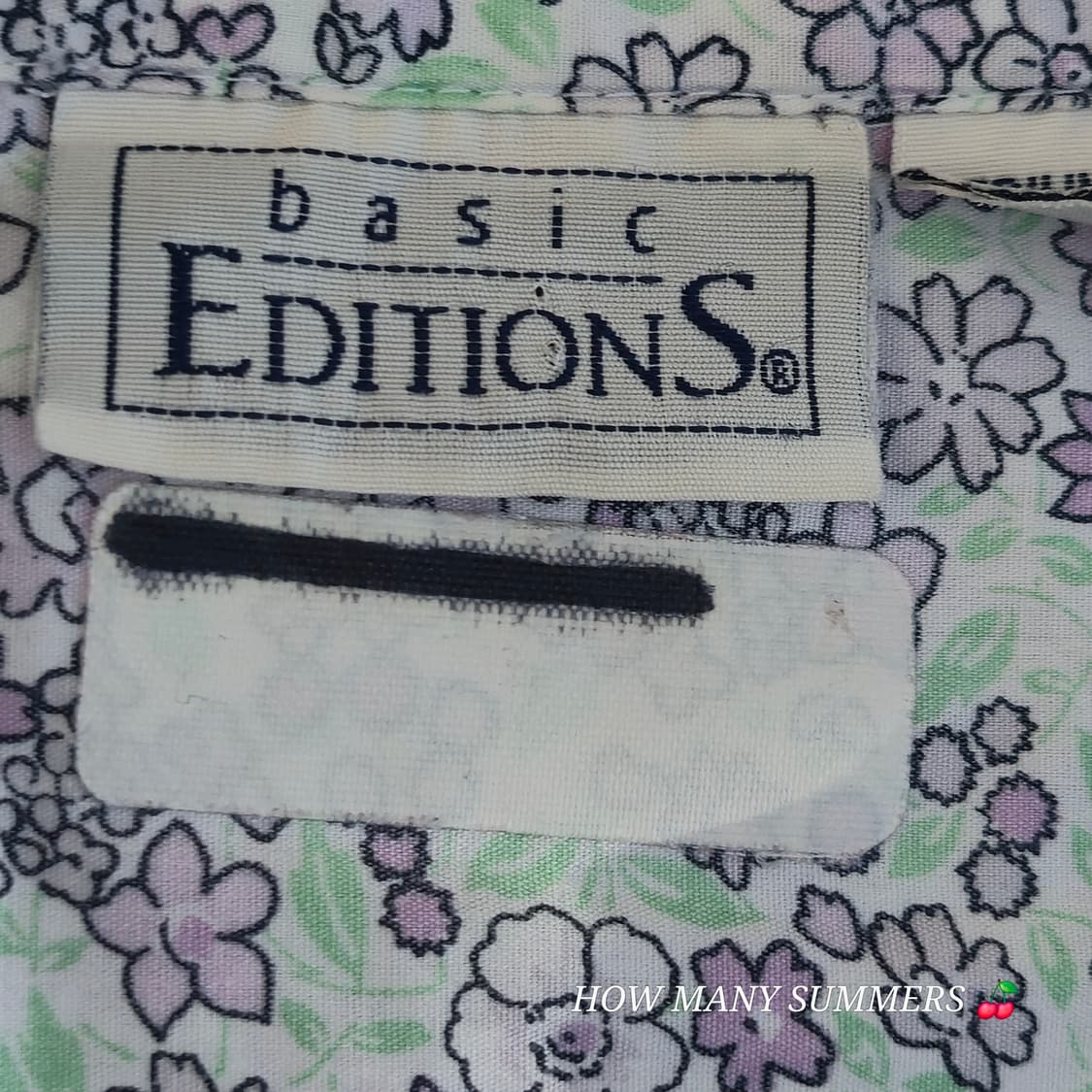 Basic Editions 플라워 패턴 반팔 셔츠 상품이미지3