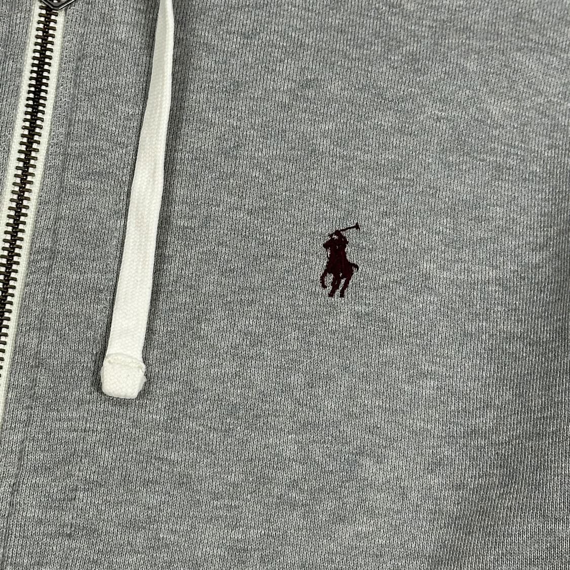 폴로 랄프로렌 클래식 헤비코튼 후드집업 그레이 XL 상품이미지3