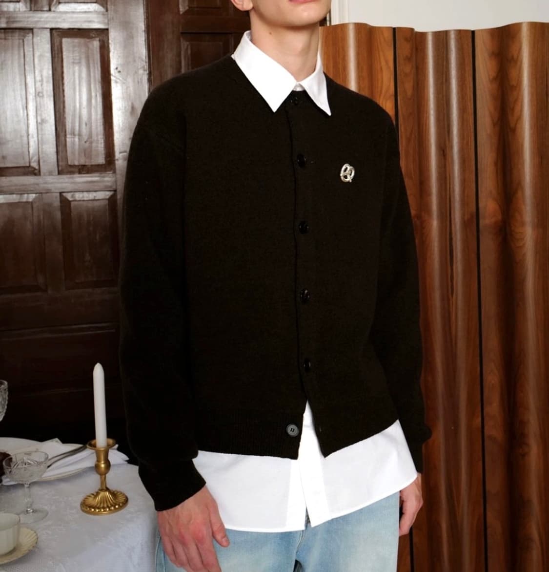 Herrash Round Neck Cardigan 상품이미지6