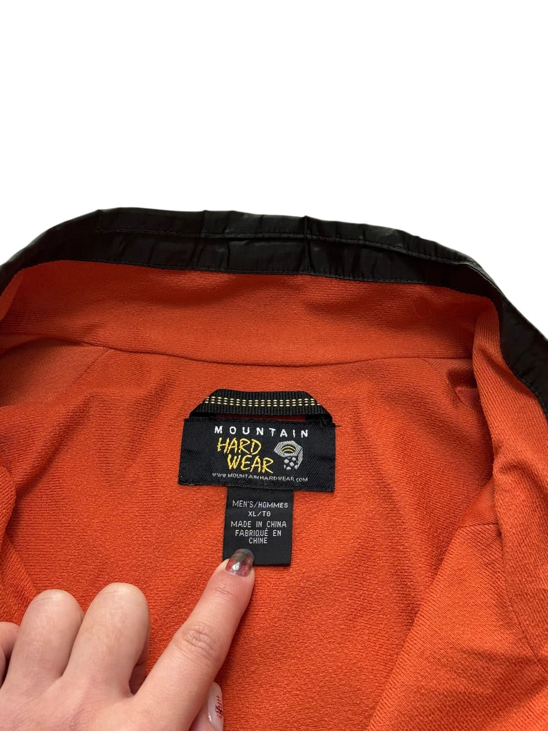 마운틴 하드웨어 카키 바람막이 상품이미지2