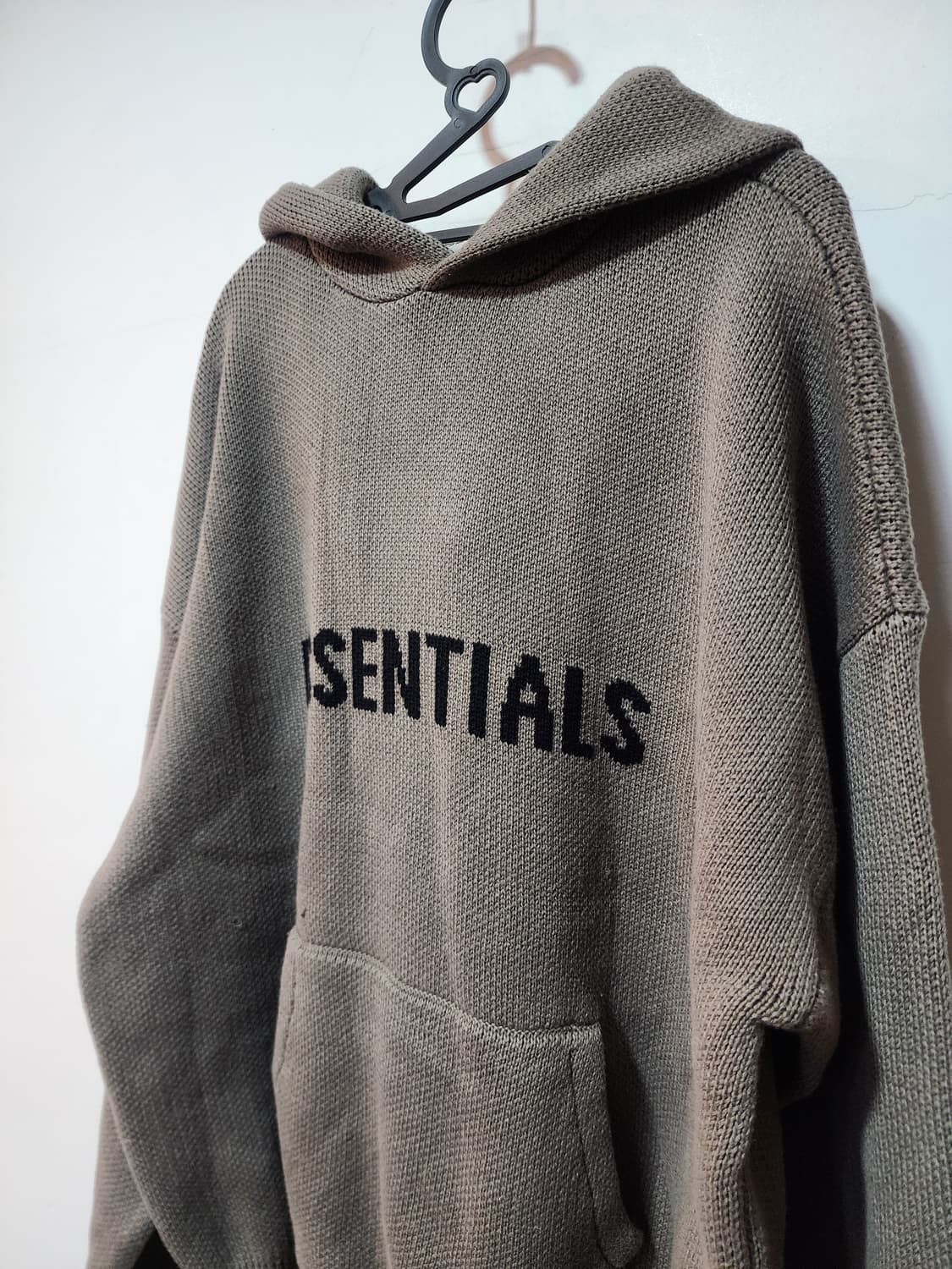 에센셜 피어오브갓 니트 후드티 XL 상품이미지2