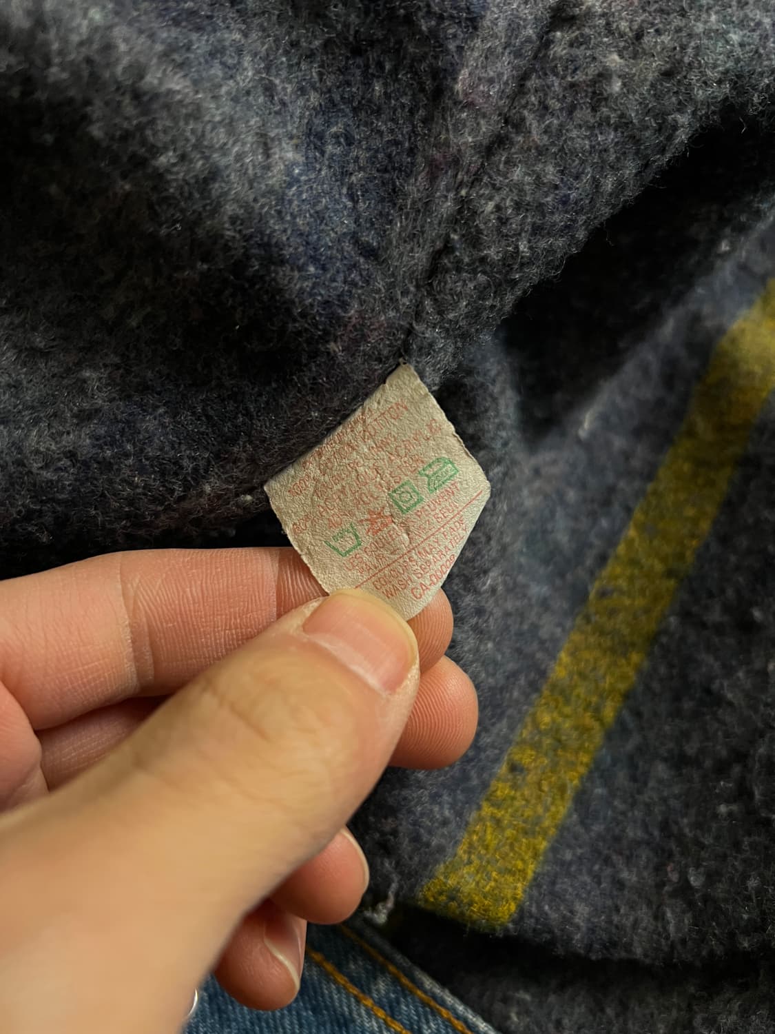 [2XL]90's Lee USA 스톰라이더 블랭킷 데님 트러커 자켓 R2 상품이미지7