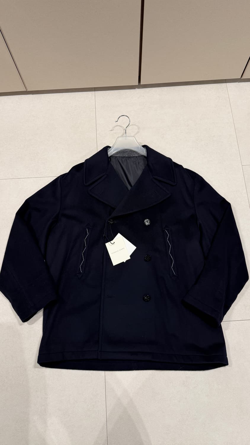 토마스모어 울/캐시미어 피코트 상품이미지1