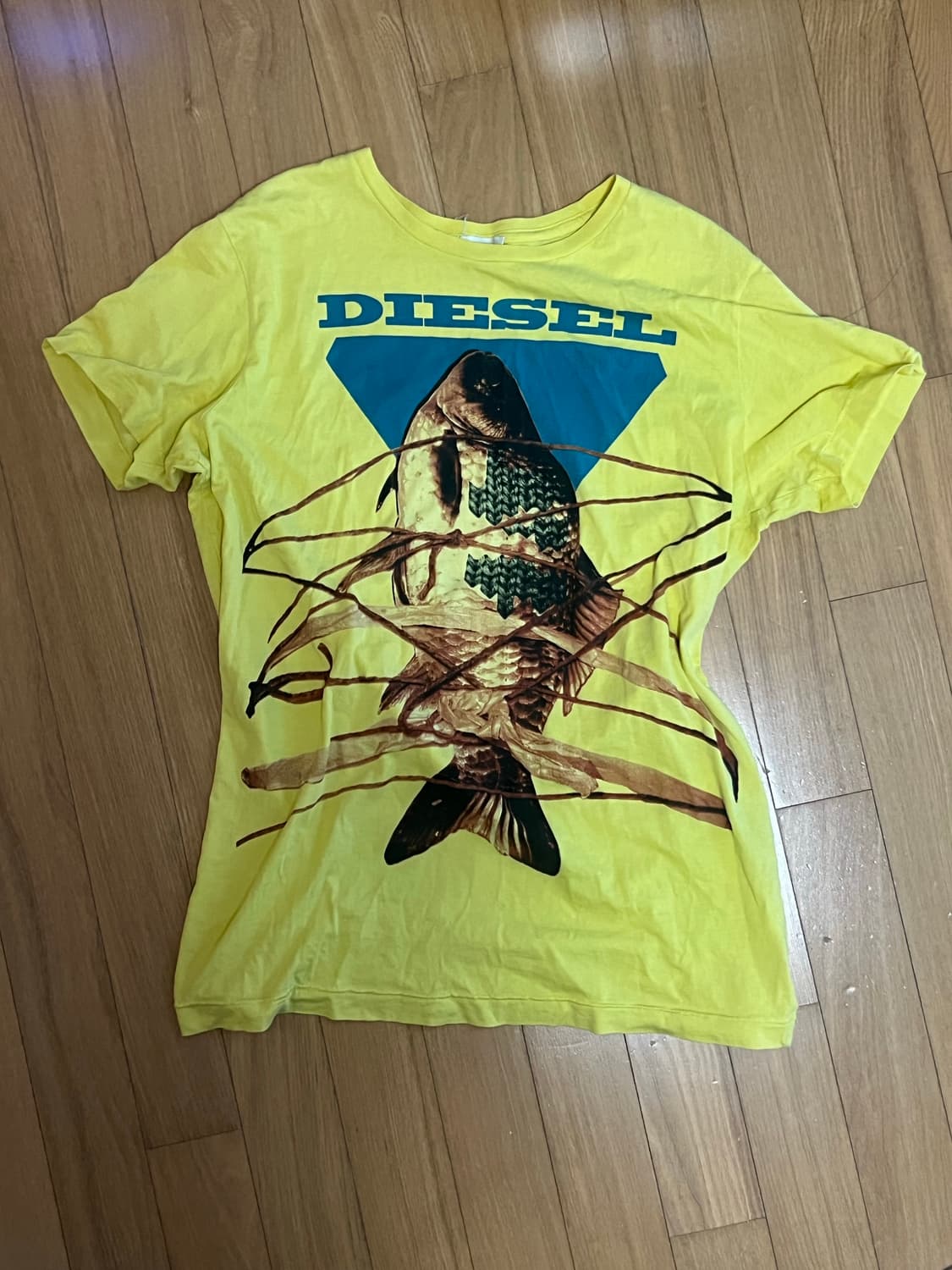 DIESEL 프린트 T셔츠 S사이즈 상품이미지1