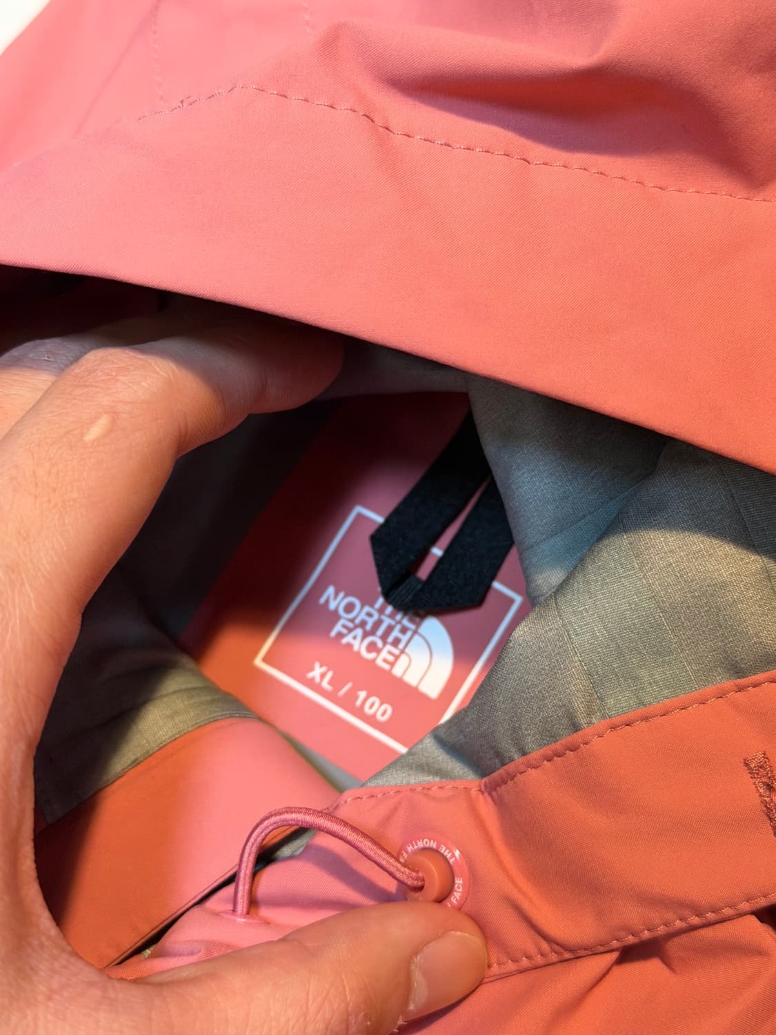 노스페이스 슈퍼벤트 고프코어 바람막이 자켓 핑크 상품이미지5