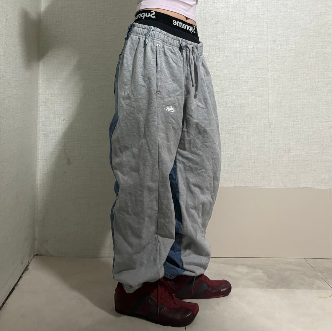 나이키x리바이스 와이드 커스텀팬츠 상품이미지3