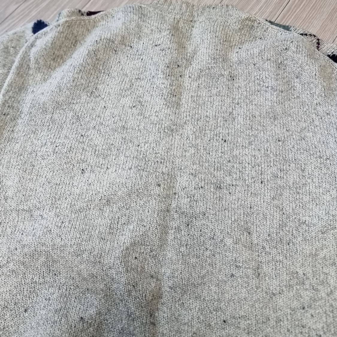 lg패션 제이프레스 빈티지 아가일 패턴 니트 스웨터(105) 상품이미지9