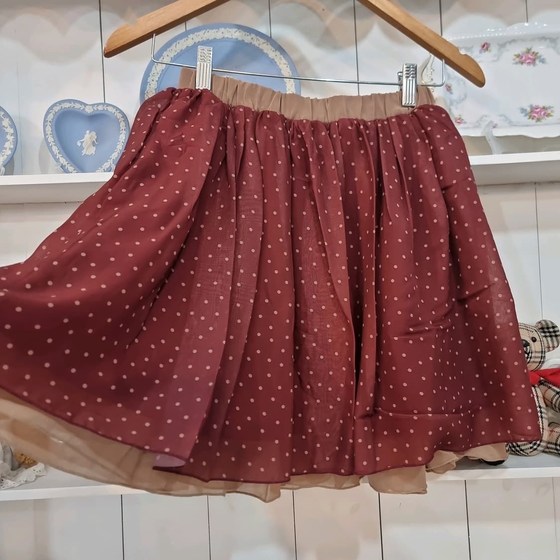 양면 리버서블 쉬폰스커트 상품이미지2