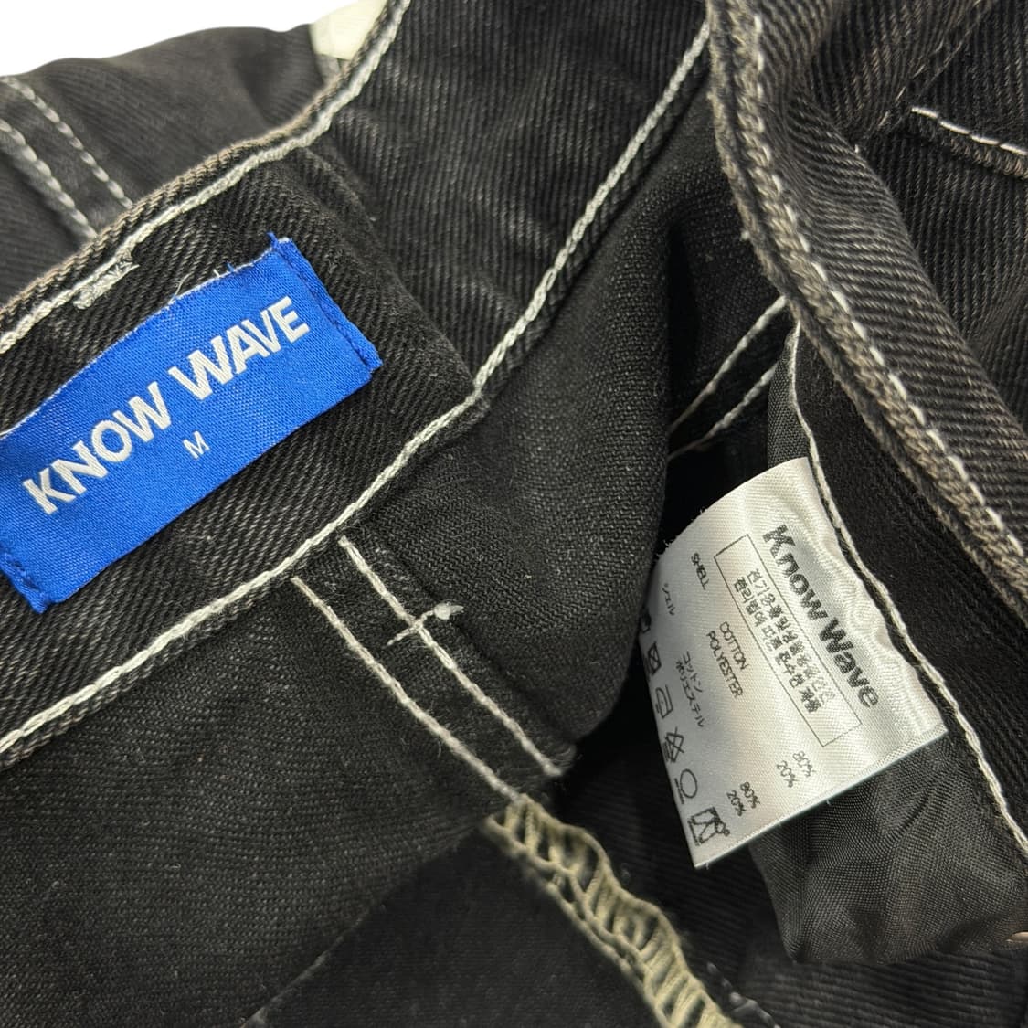 노우웨이브 스네이크 버뮤다 팬츠 블랙 M 상품이미지5