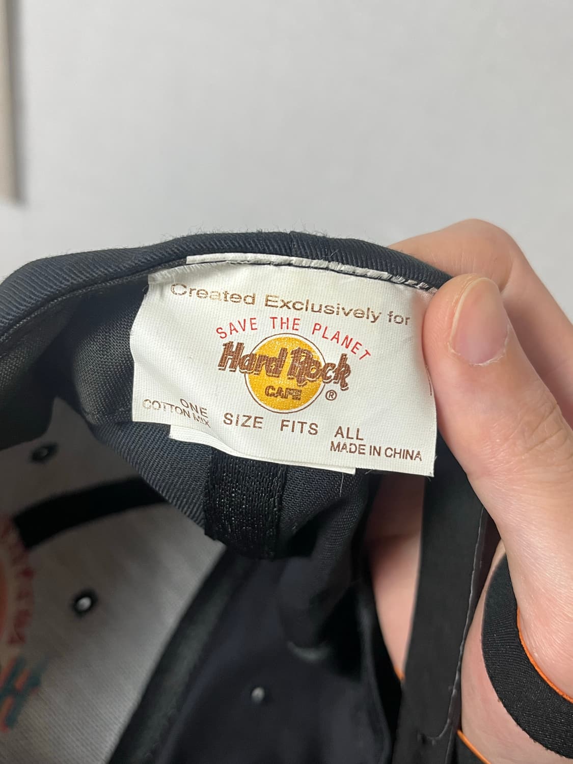 하드락카페 시드니 블랙 볼캡 상품이미지3