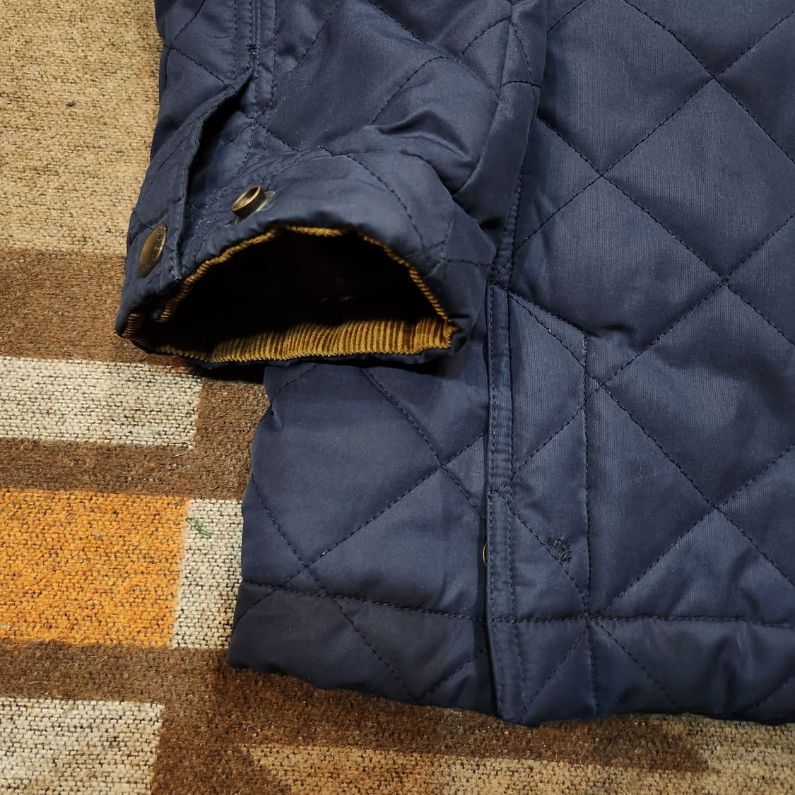폴로랄프로렌 네이비 퀼팅 자켓 M 105 상품이미지5