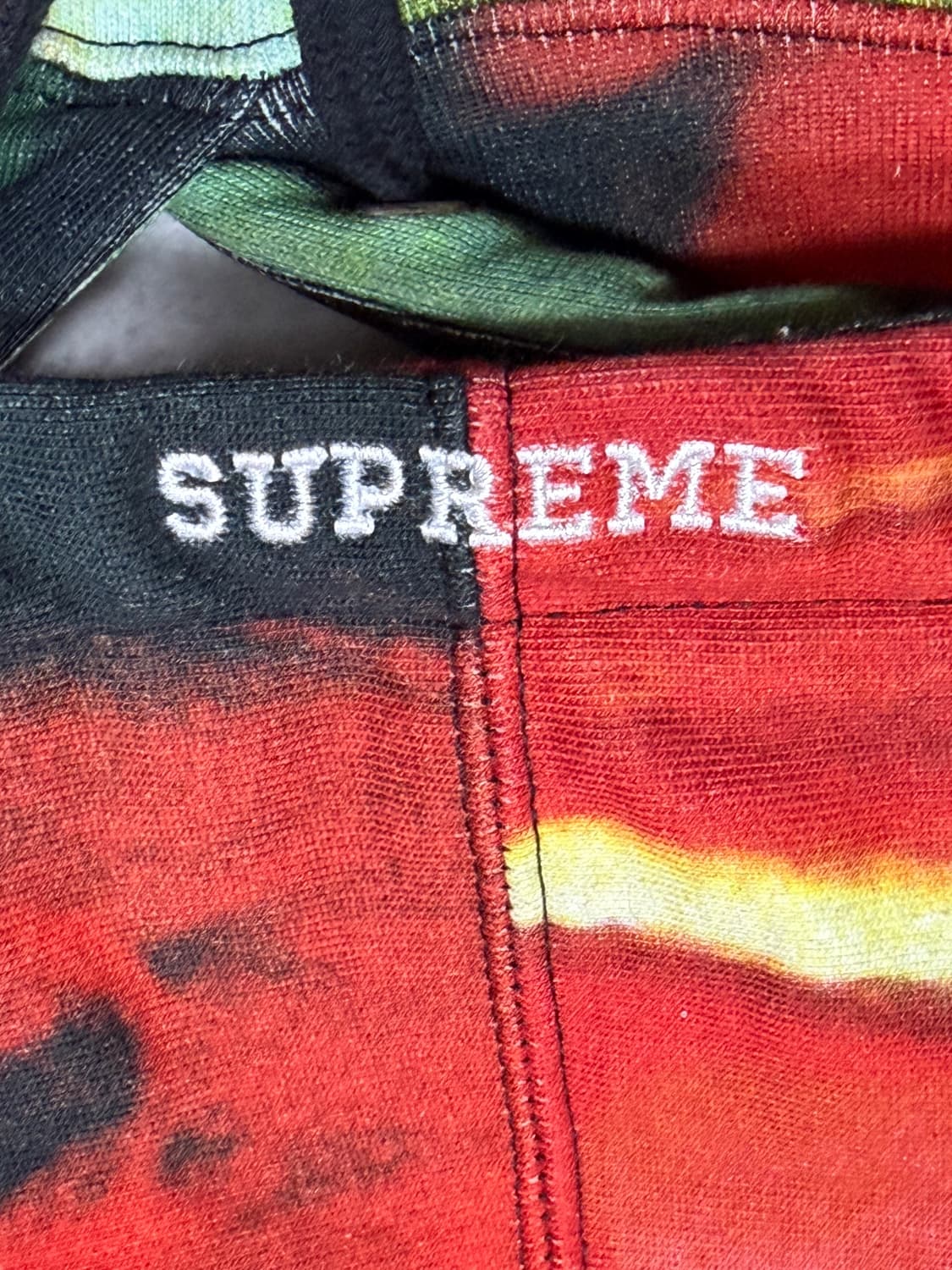 급처 슈프림 벨벳 더 언더그라운드 후드 L 판매 상품이미지5