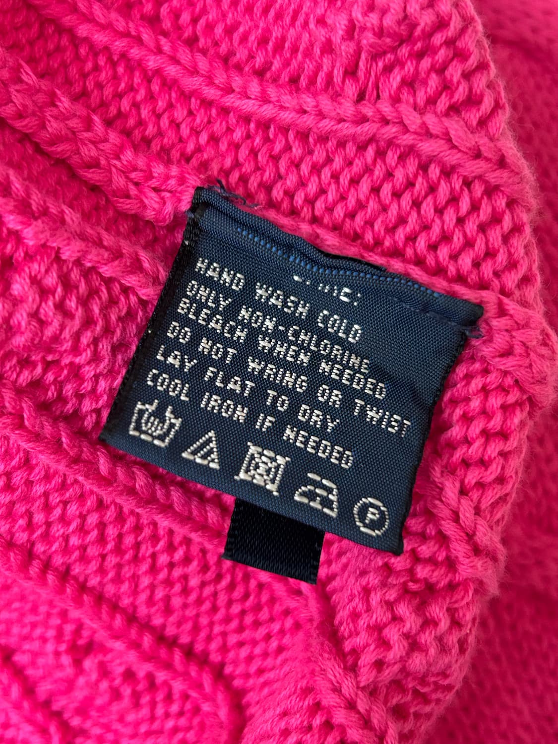 Lalph Lauren 랄프로렌 핑크컬러 케이블 니트 상품이미지7