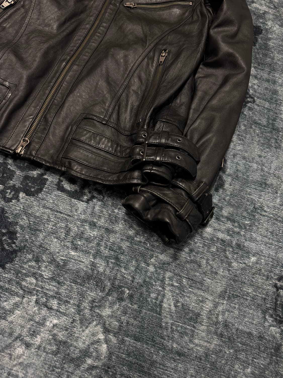 Jackrose 00s vkei trimming fur wolf leat 상품이미지5