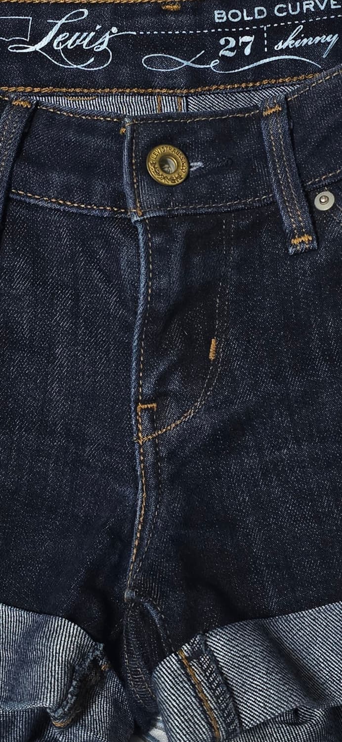 리바이스 Bold Curve 데님 숏팬츠 W27 상품이미지4