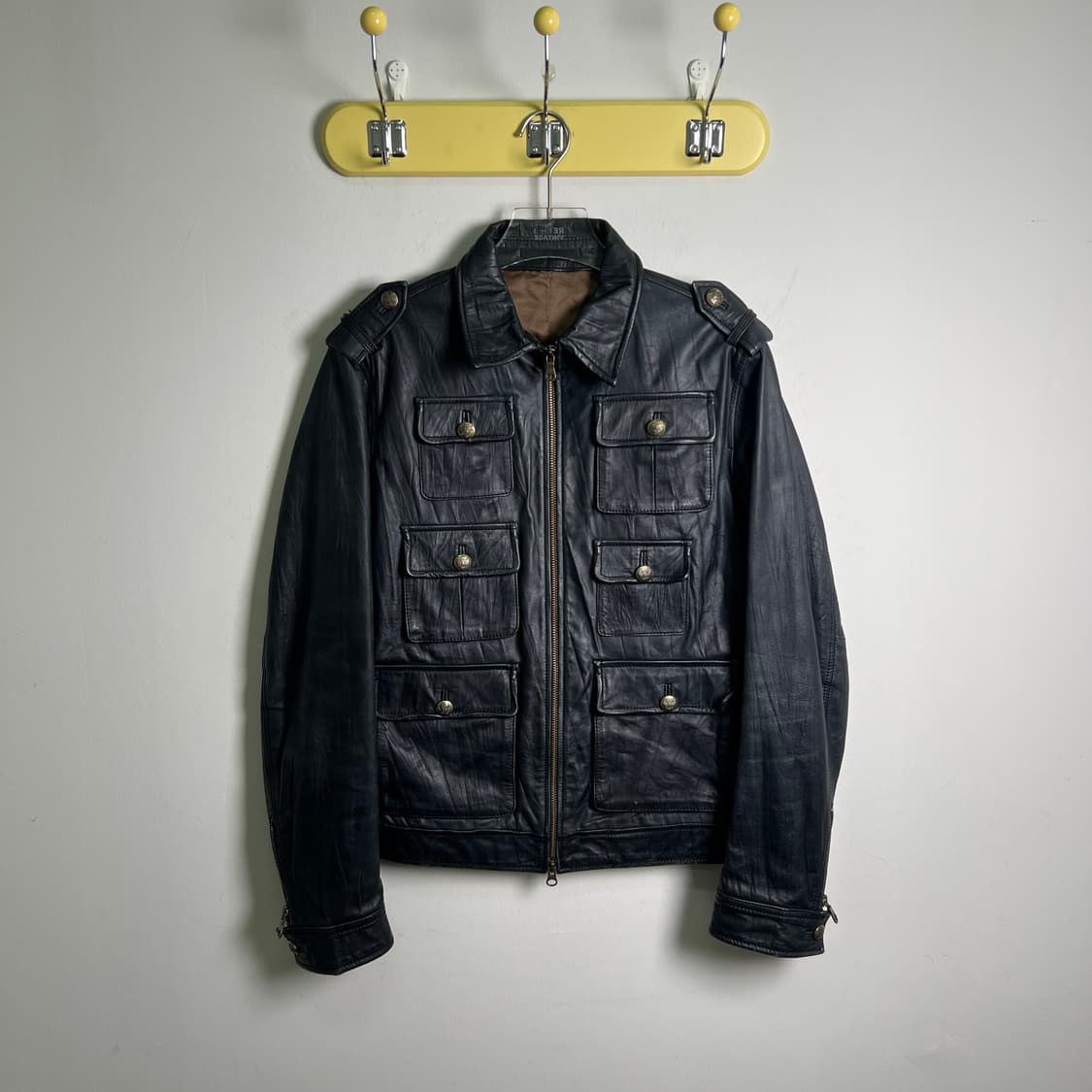 미쉘 클랑 멀티 포켓 말가죽 자켓 48 상품이미지1