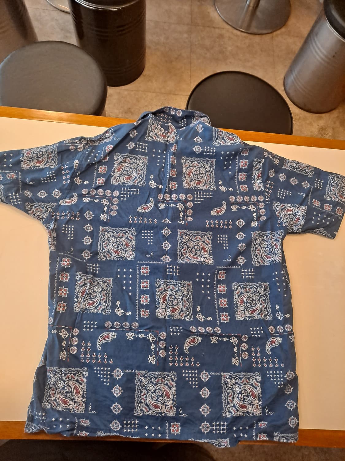 골든베어 페이즐리 반팔셔츠 M 상품이미지2