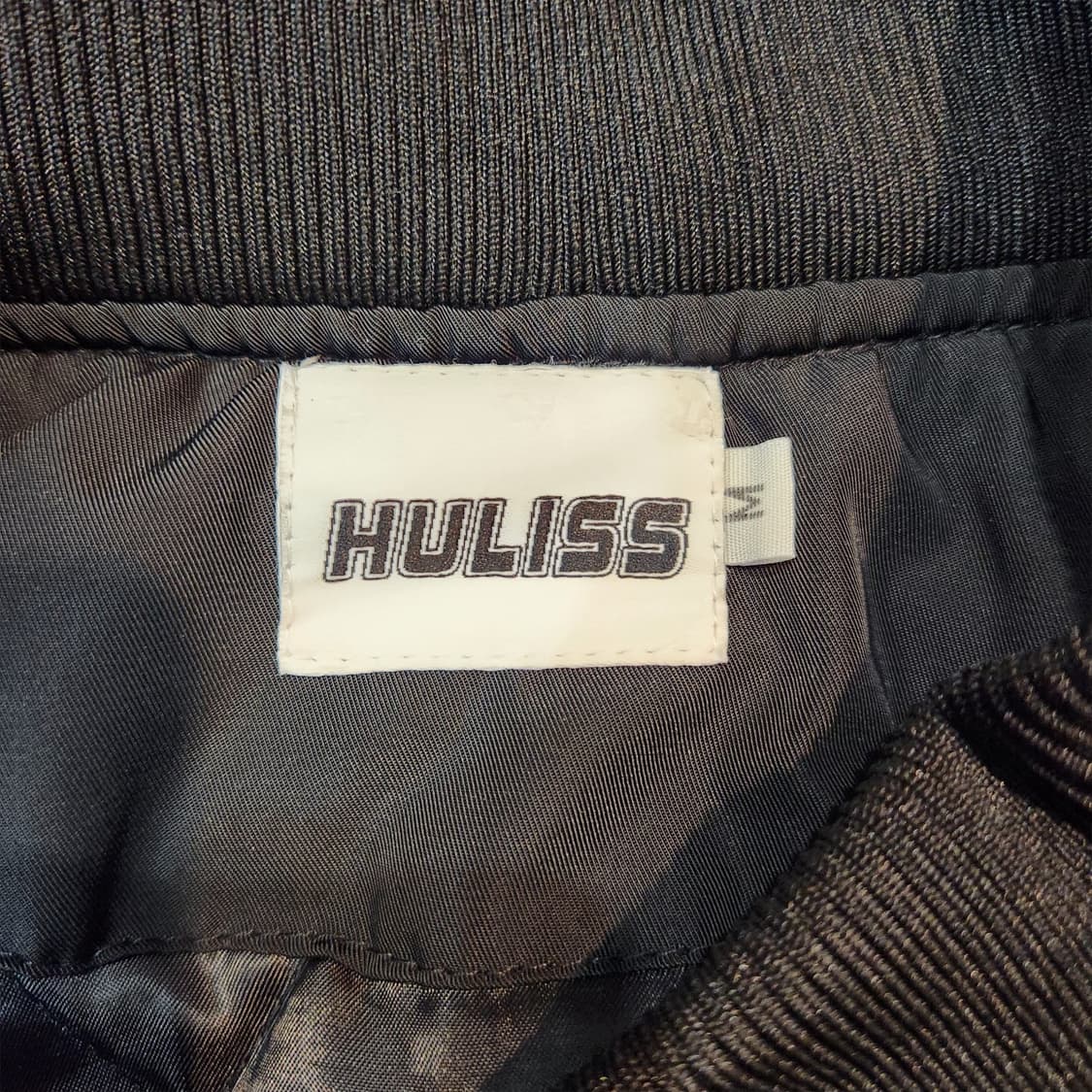 배색 항공점퍼 오버핏 블루종 MA1 상품이미지2