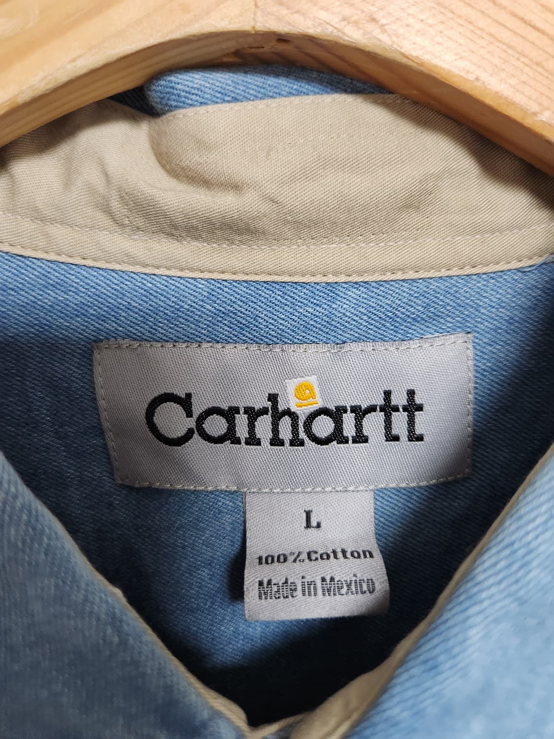칼하트Carhartt 데님 셔츠 L - S201 상품이미지4