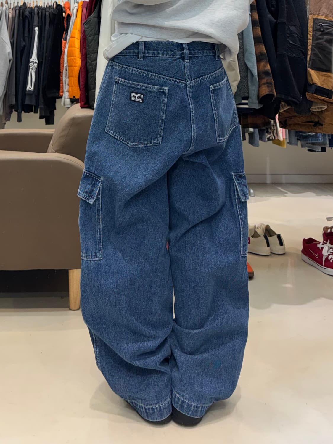 오베이 빅 위그 카고 데님팬츠 상품이미지6