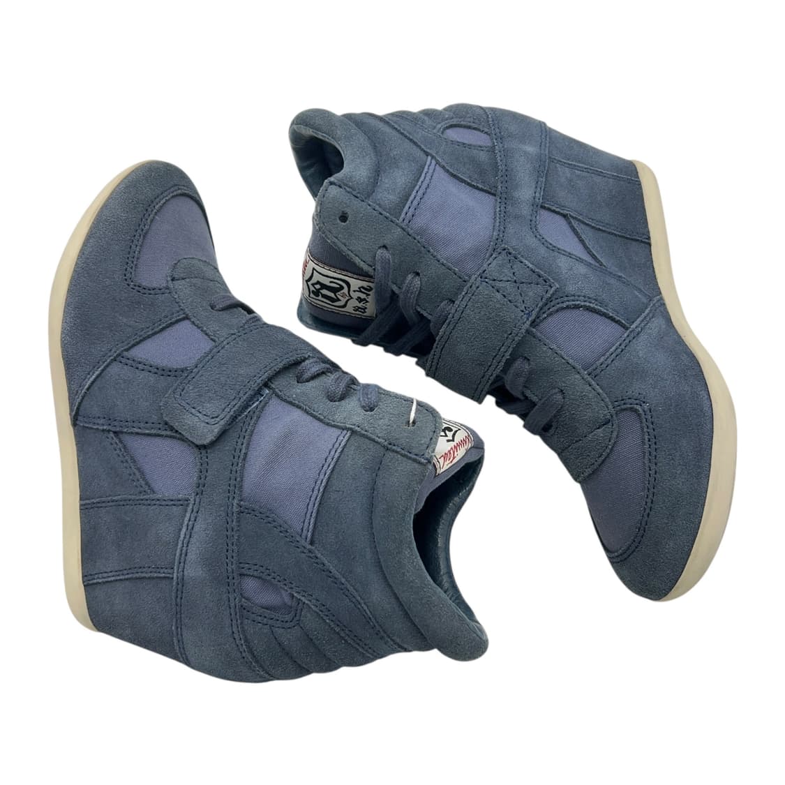 230 W 아쉬 보위 웨지힐 스니커즈 네이비 상품이미지2