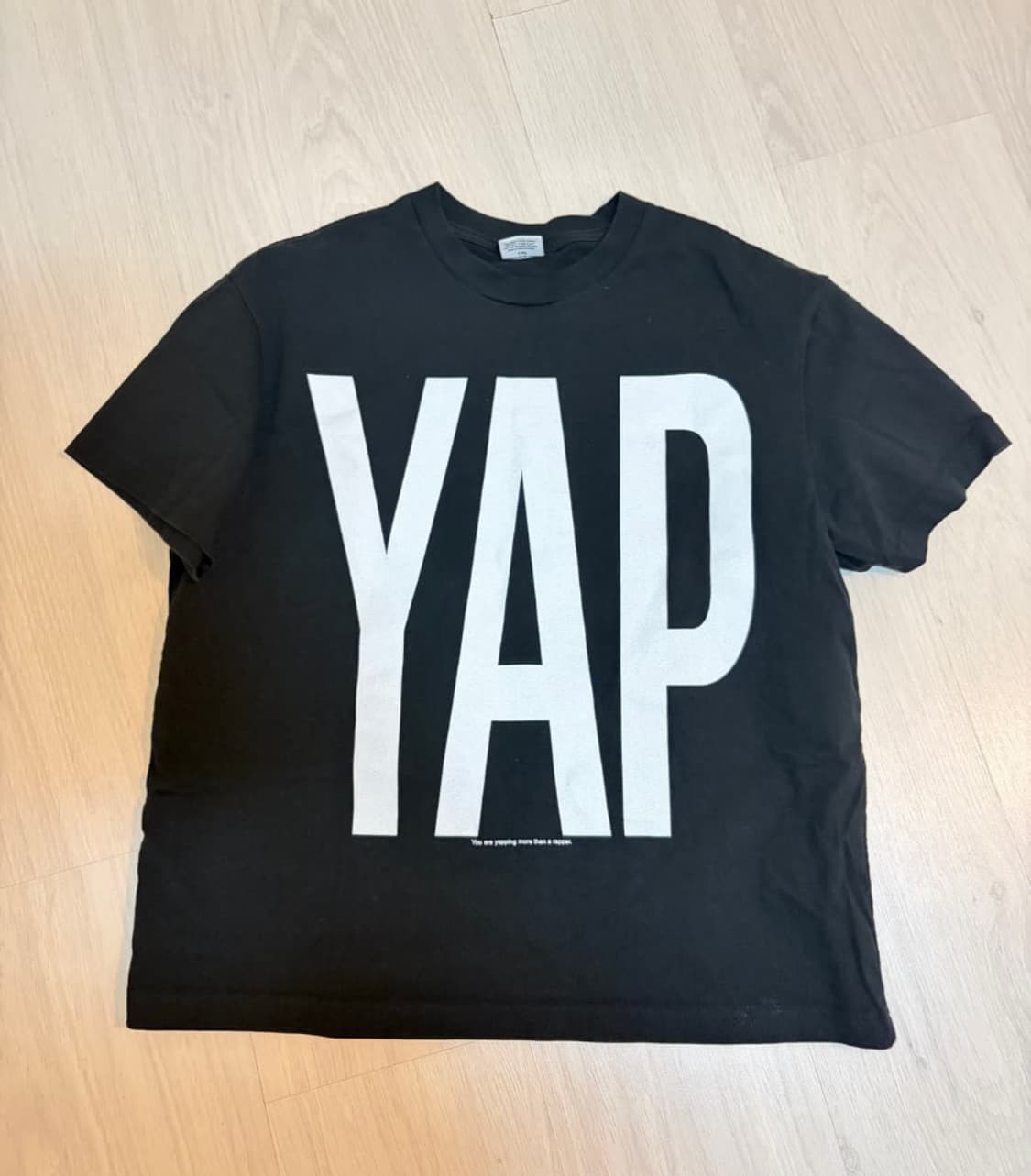 77C YAP BIG SLOGAN T 상품이미지2