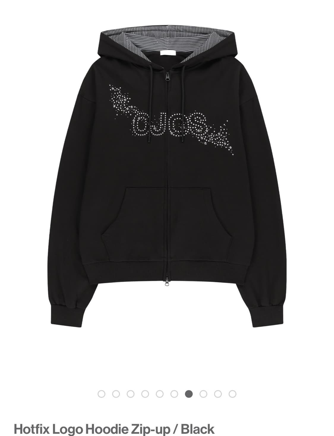 오호스 핫픽스 로고 후디 집업 2사이즈 상품이미지1