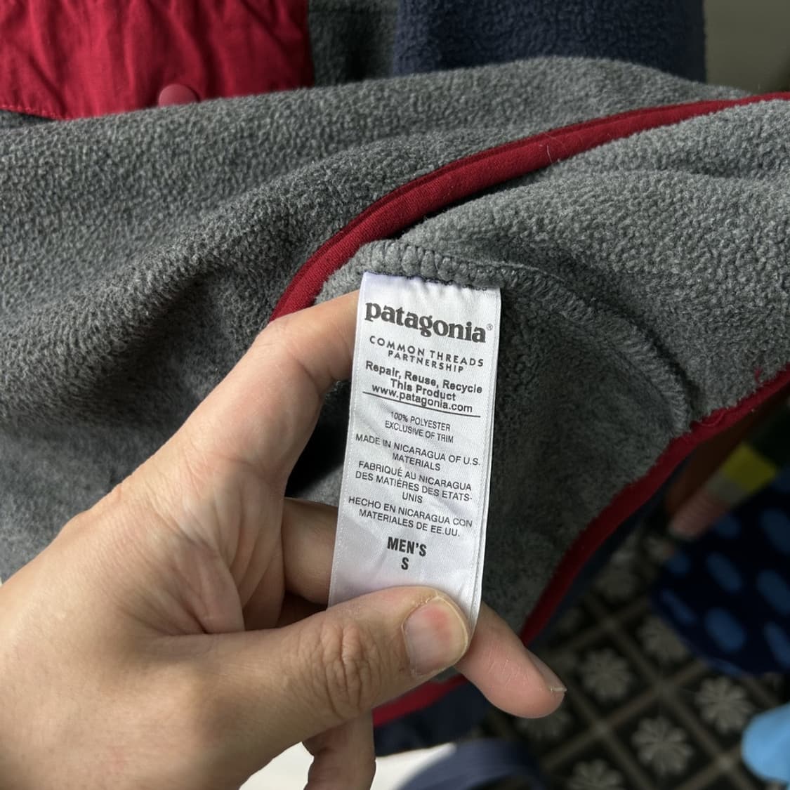 15547 - 파타고니아 신칠라 플리스 풀오버 상품이미지4