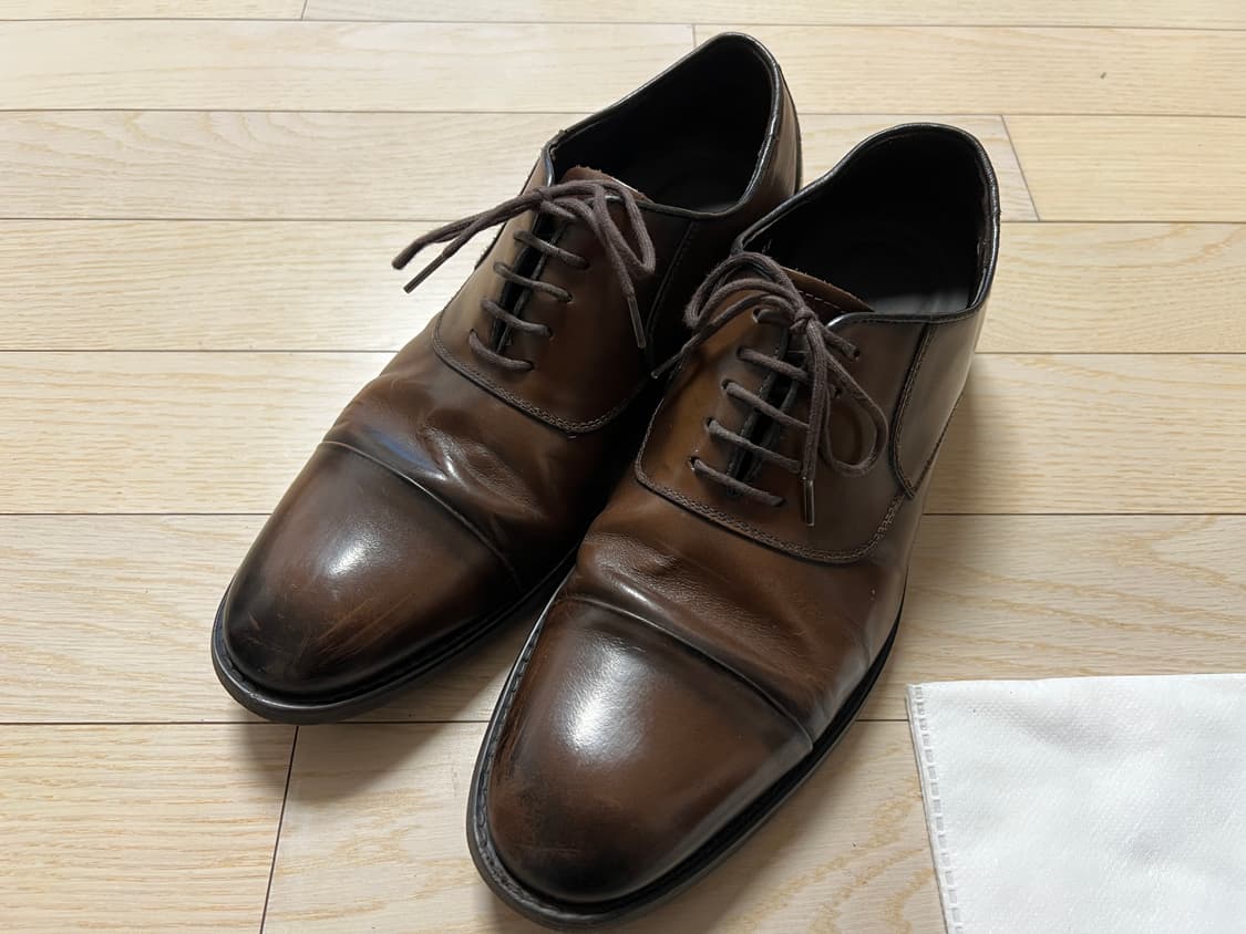 탠디 오버핏 스트레이트팁 남성 정장 구두 255mm 상품이미지2