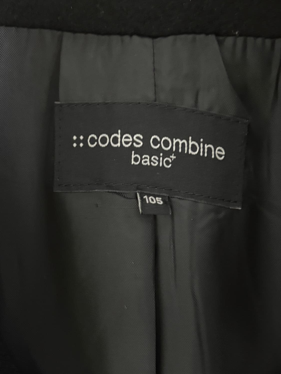 착샷O) 울 피코트 블랙 상품이미지8