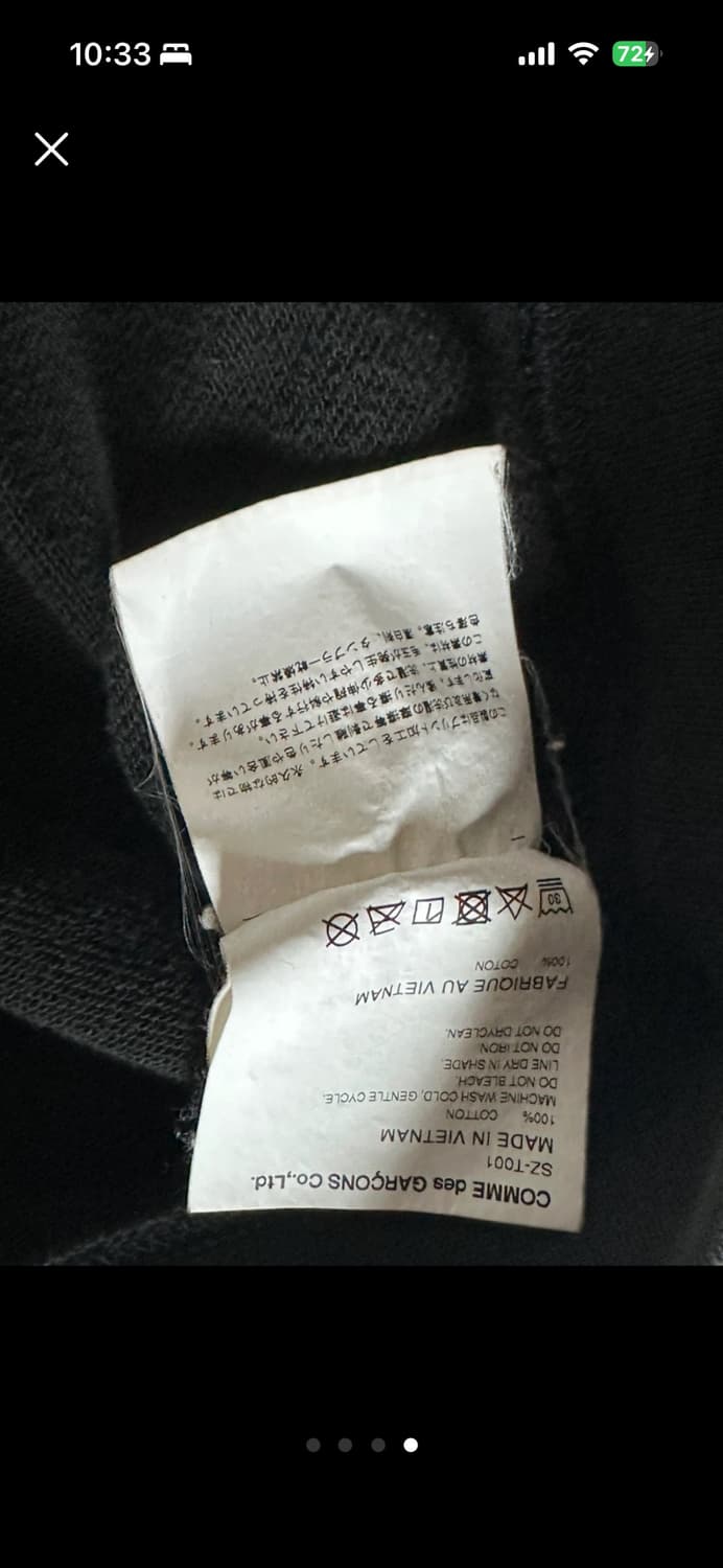 CDG 후드티 상품이미지3