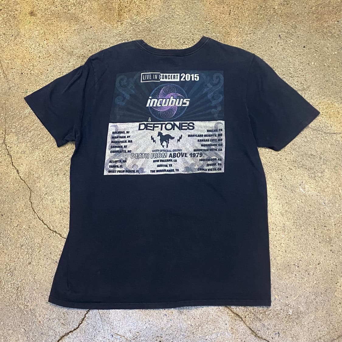 미국 빈티지 밴드 인큐버스 굿즈 반팔티 락티셔츠 상품이미지6