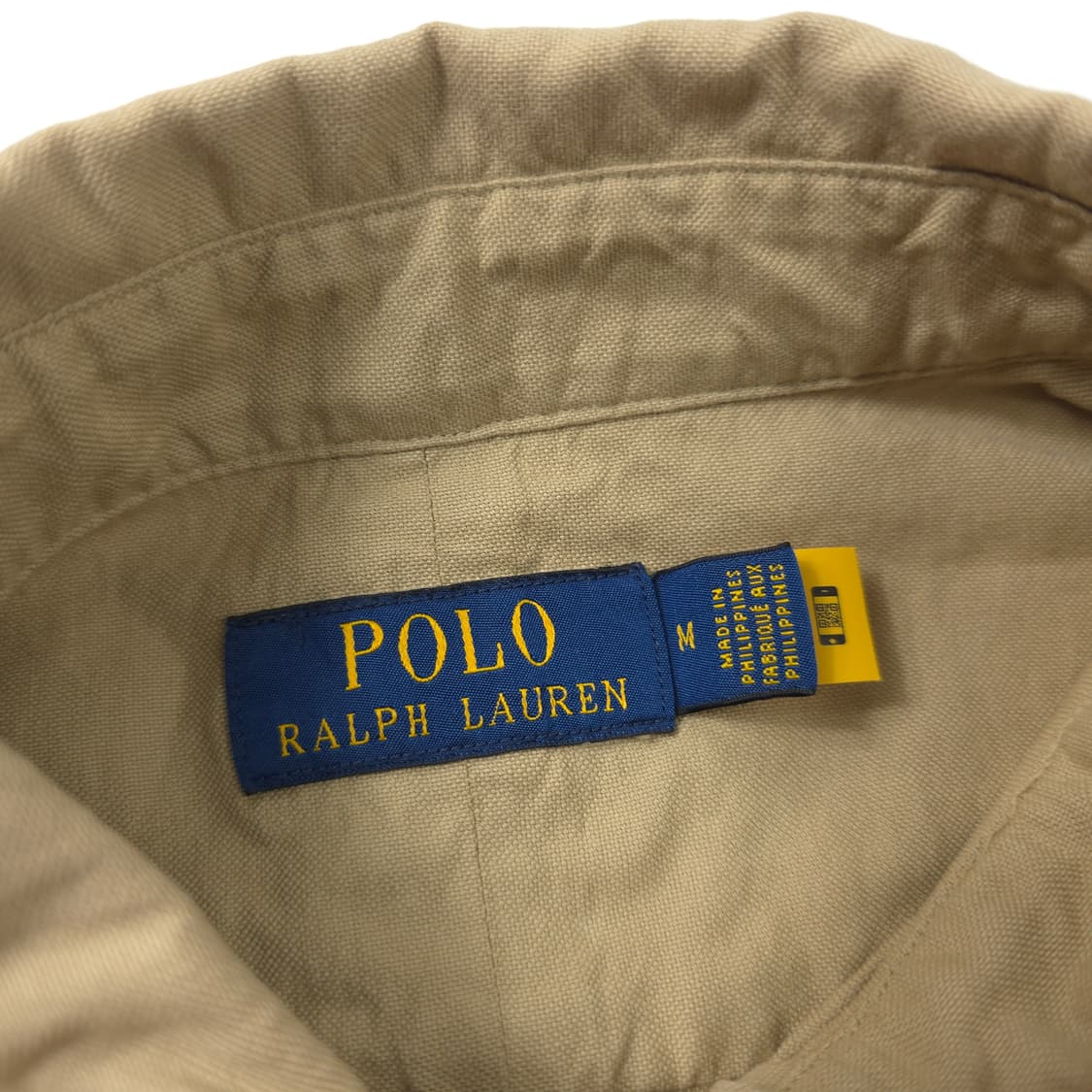 폴로 랄프로렌 집업 셔츠 자켓 베이지 (M) 상품이미지5