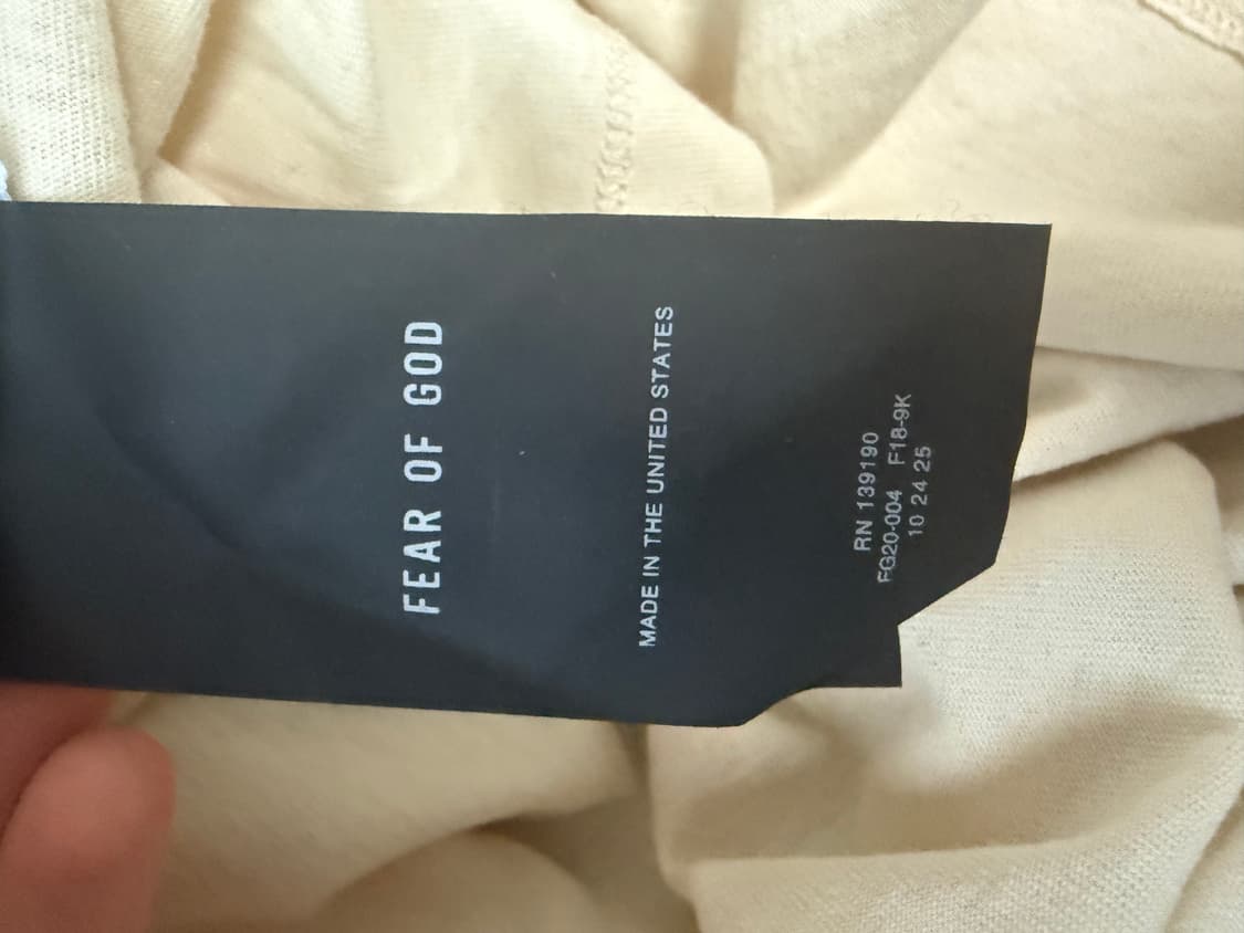 피어오브갓 19ss 반팔티 상품이미지4