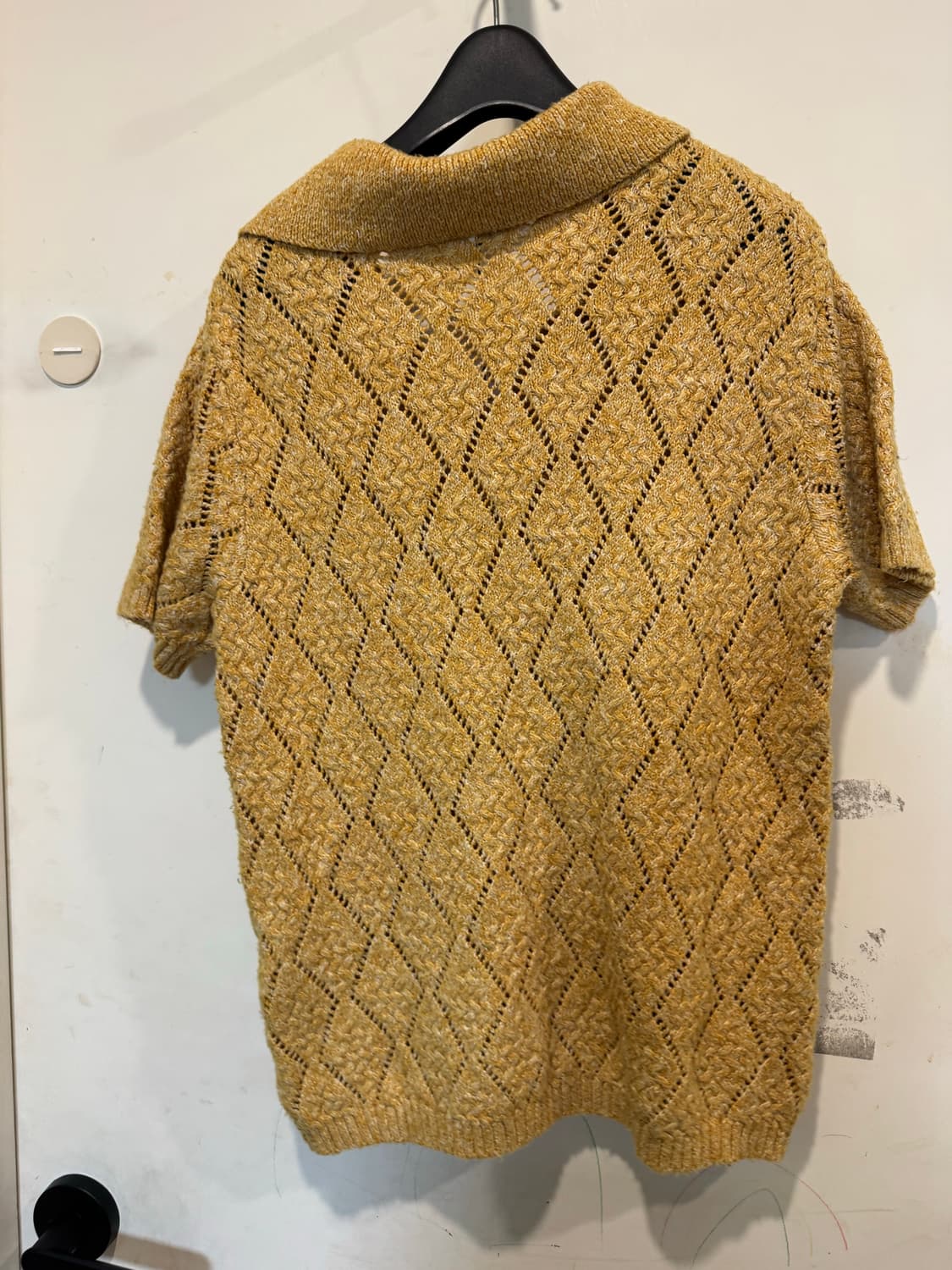 새상품 wmm studio 아가일 니트 상품이미지6