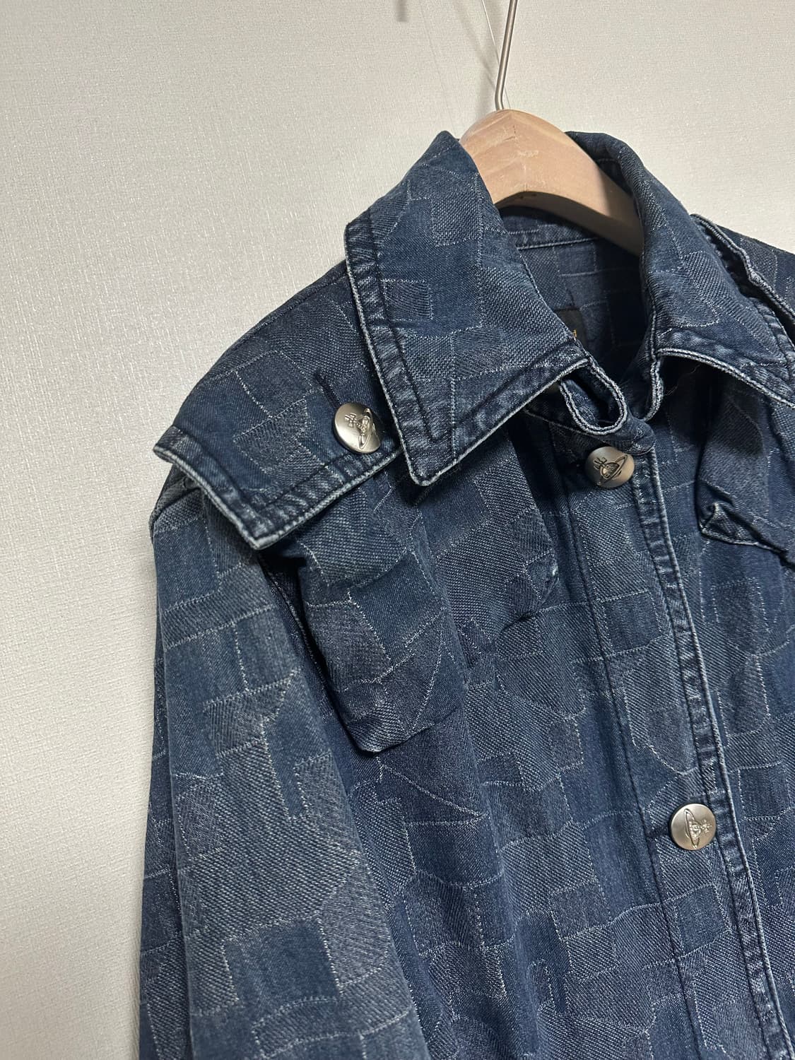 비비안웨스트우드 드로우스트링 데님자켓 상품이미지3