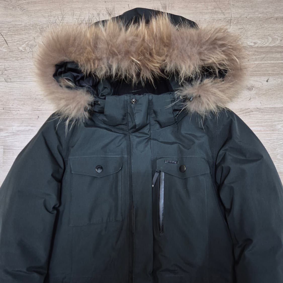 트랙스타 덕다운 퍼후드 고어텍스 롱패딩 S(90) 상품이미지2