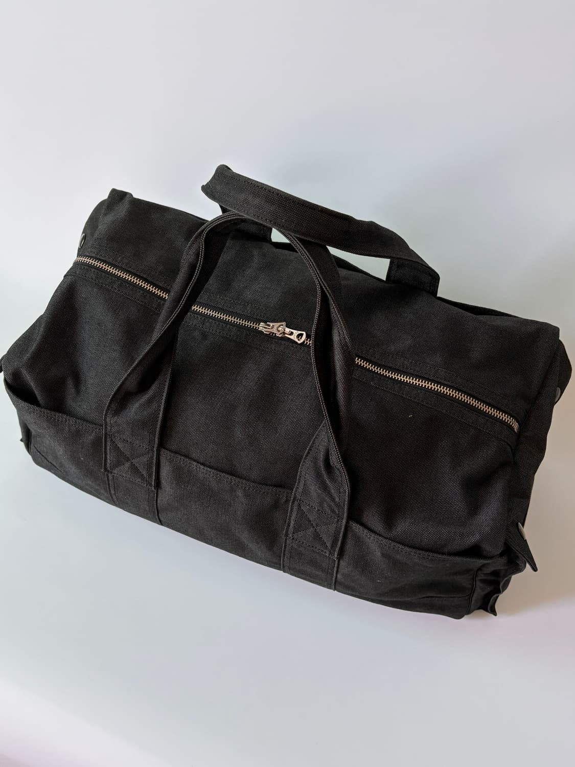 요시다포터 스모키 보스턴 백 L 블랙 상품이미지5