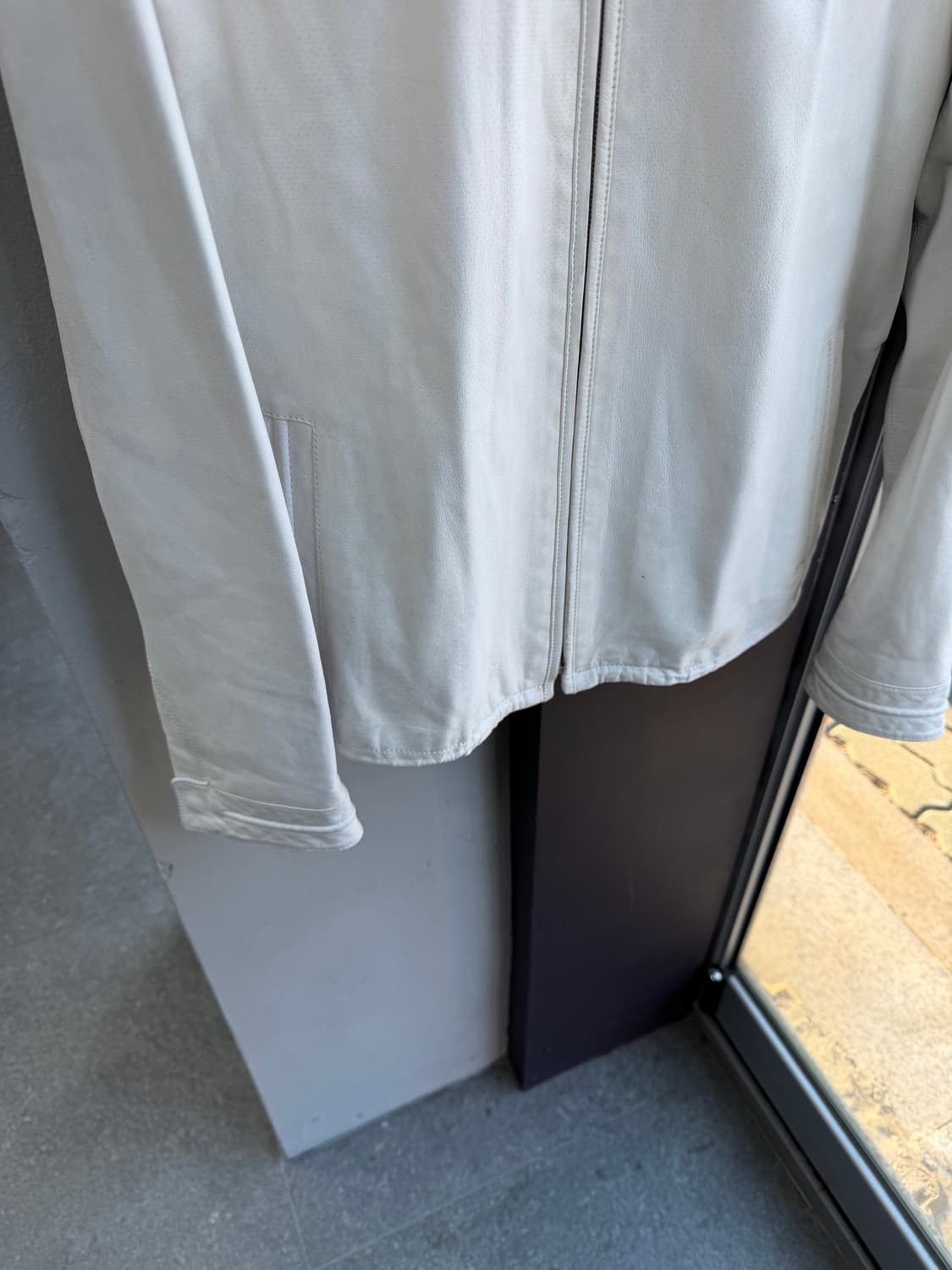 48/ 에르메네질도 제냐 14FW 램스킨 레더 자켓 상품이미지4