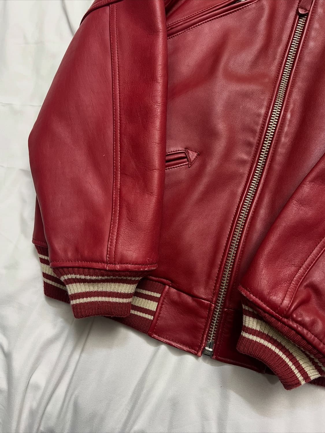 아비렉스 아이콘 가죽자켓 상품이미지8