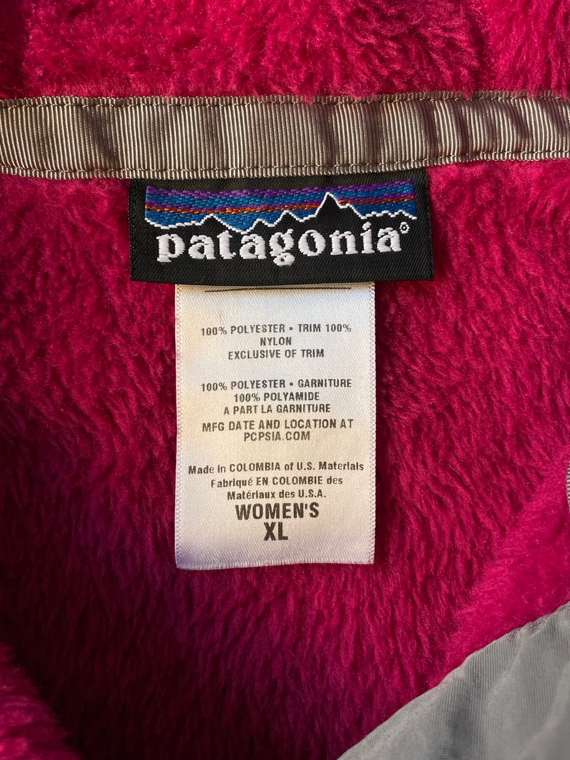 Patagonia Magenta Pink Hoodie Fleece 상품이미지9