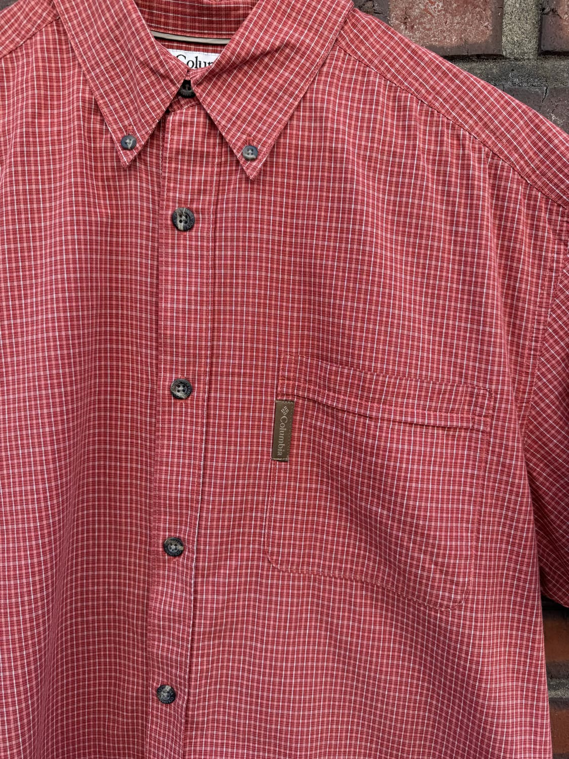 2000s 컬럼비아 반팔 셔츠 (M/L) 상품이미지3
