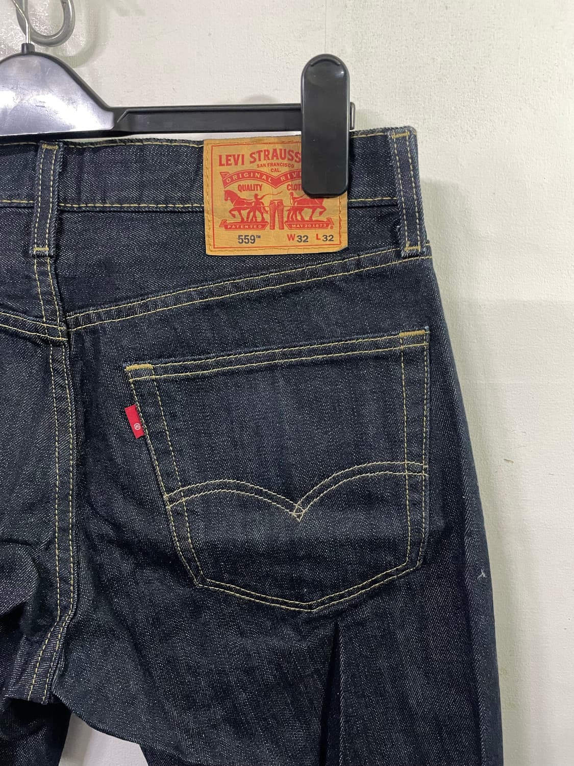 리바이스 559 생지데님 32x32 블랭크탭 R탭 상품이미지4