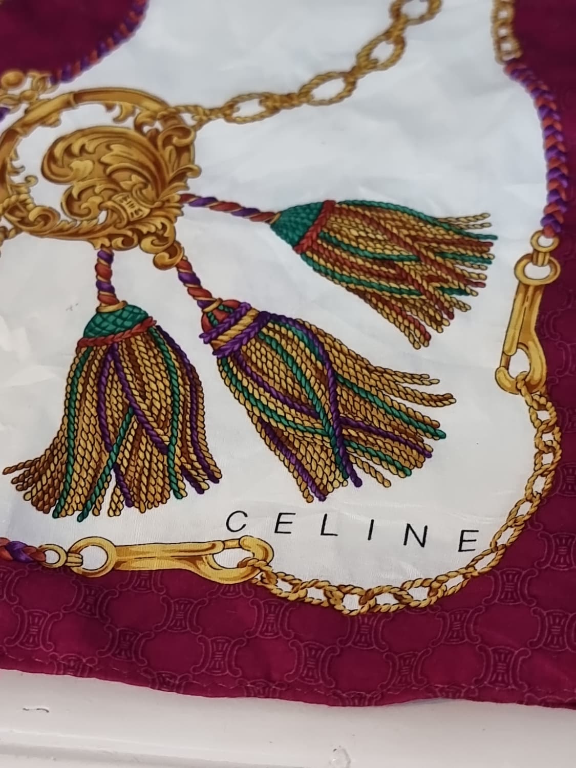 셀린느(CELINE) 일본정품 빈티지 반다나 상품이미지6