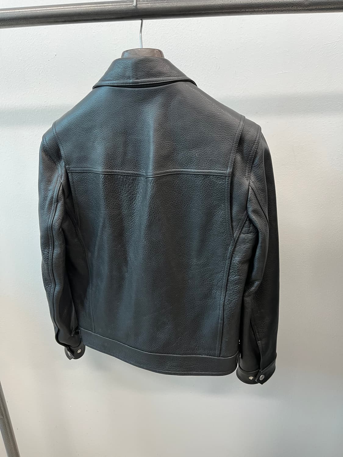 95) 도프제이슨 카라 가죽자켓  상품이미지6