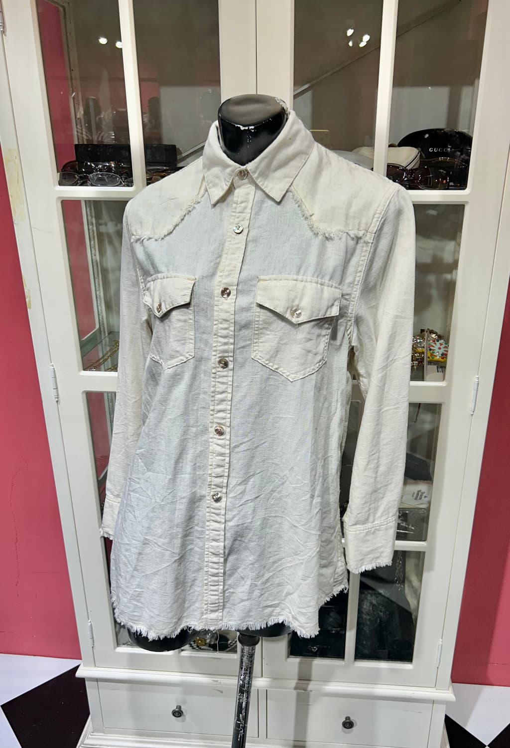 G.O.A long shirt G.O.A 보헤미안 무드 롱 셔츠 상품이미지1