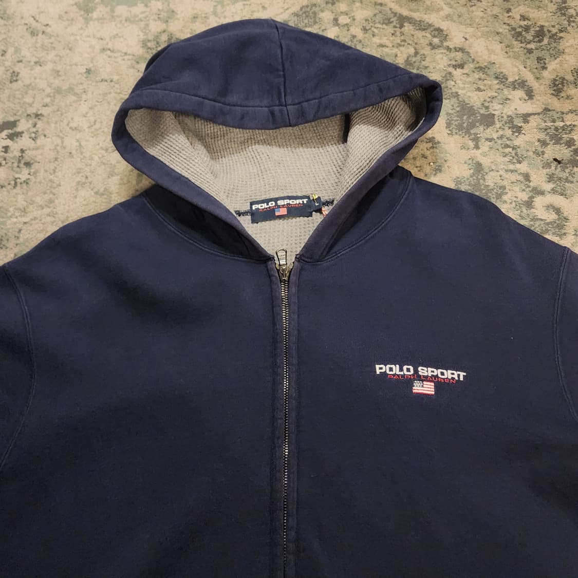 90s 폴로스포츠 후드짚업 상품이미지3