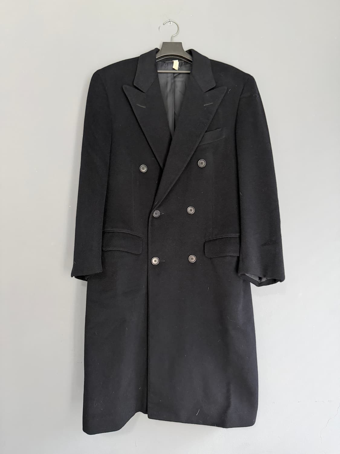 밸런테인 피크트 라펠 코트 상품이미지2