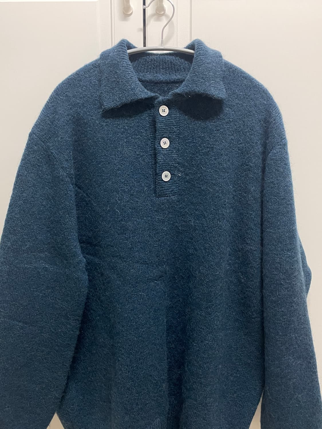 유스 22FW Oversized Knit Collar Sweater 상품이미지2