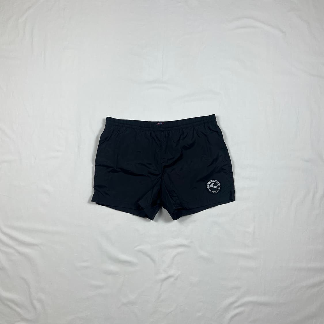 90‘s 폴로스포츠 polo sport 패치로고 스윔팬츠 반바지 상품이미지1